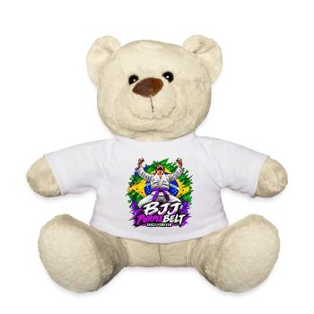 BJJ Lila Gürtel seit Ewigkeiten - Teddy - Weiß - Vorne