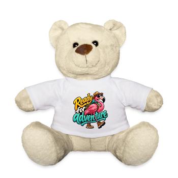 Flamingo - Teddy - Weiß - Vorne