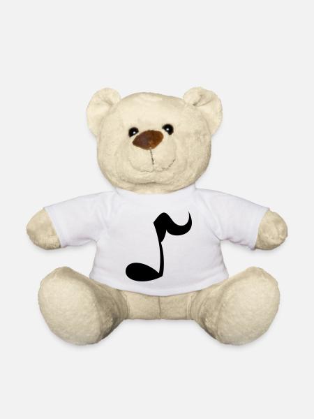 Note - Teddy - Weiß