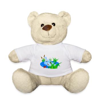 Bird Pond Lake - Teddy Bear - white - Front