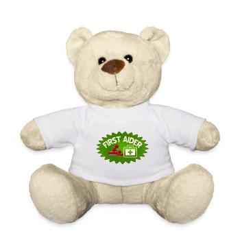 First Aid Aider - Teddy Bear - white - Front