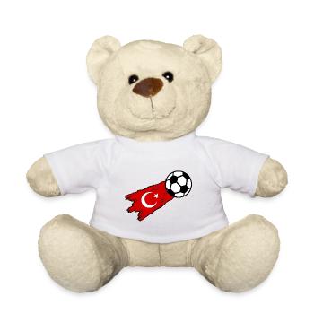 Les footballeurs de Turquie - Nounours - blanc - Devant