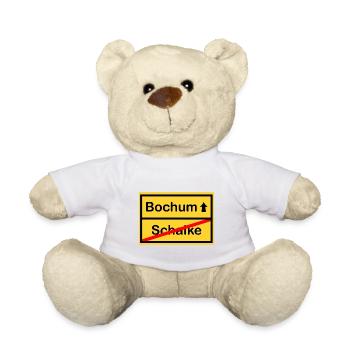 Bochum Schild - Teddy - Weiß - Vorne