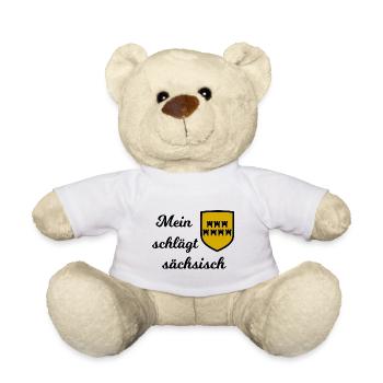 Ma chère Saxe - Nounours - blanc - Devant