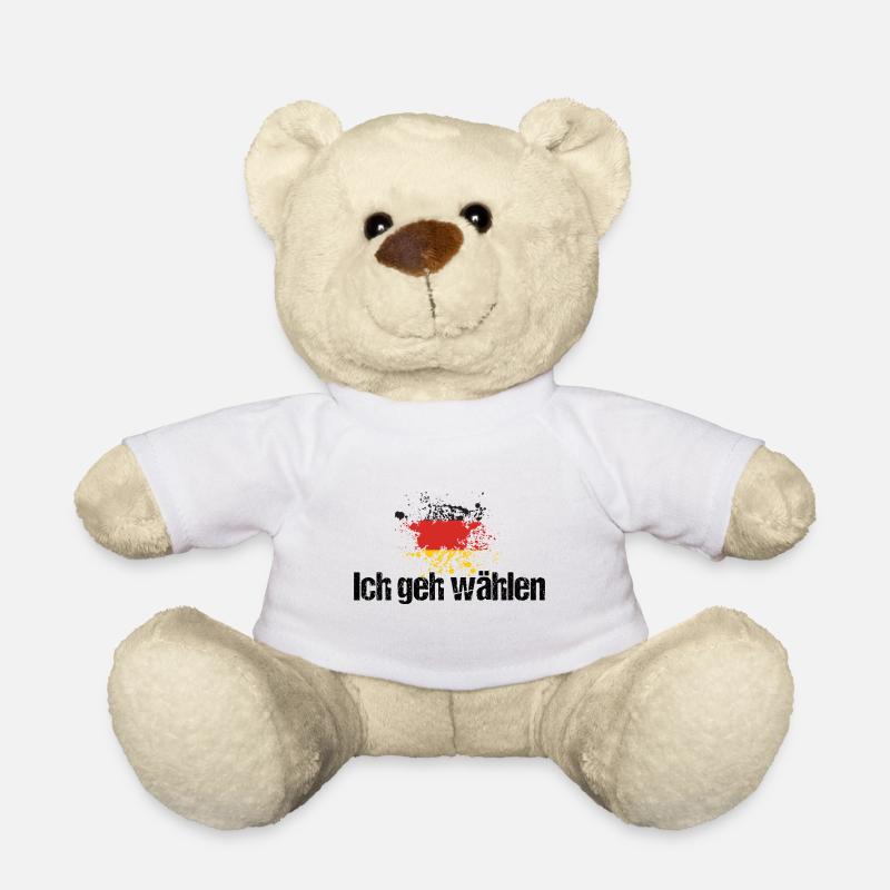 ich geh wählen - Teddy - Weiß