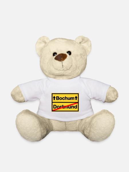 Der Bochumer im Pott - Teddy - Weiß