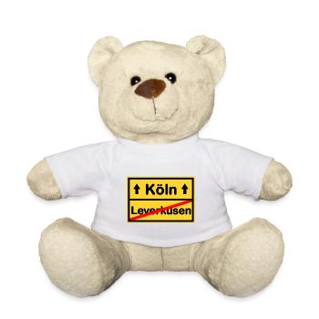Nummer eins Köln - Teddy - Weiß - Vorne