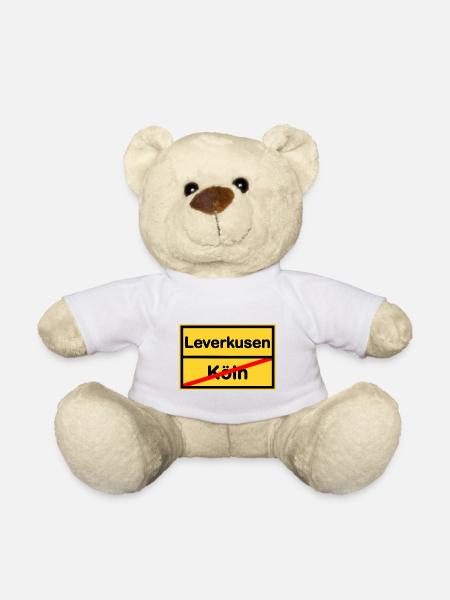 Zuhause in Leverkusen - Teddy - Weiß