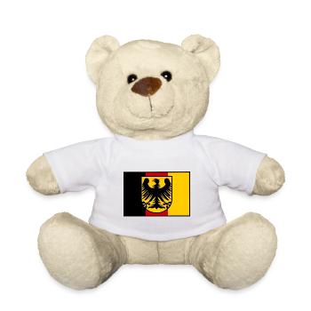 Die Deutschen in Europa - Teddy - Weiß - Vorne