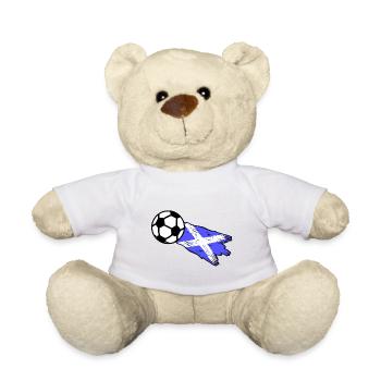 Les fans d’Ecosse - Nounours - blanc - Devant