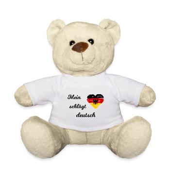 L’élection pour l’Allemagne - Nounours - blanc - Devant