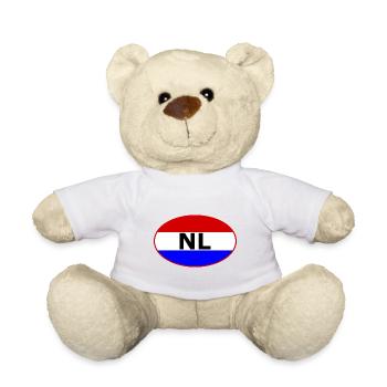 Les supporters des Pays-Bas - Nounours - blanc - Devant