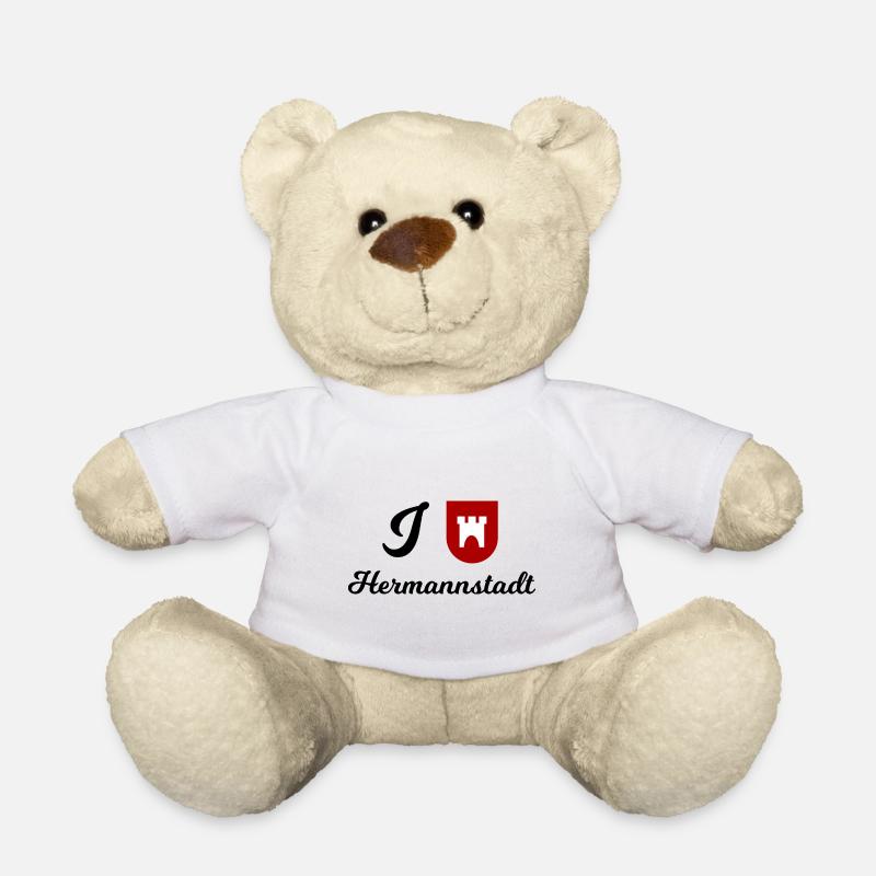Hermannstadt in Rumänien - Teddy - Weiß