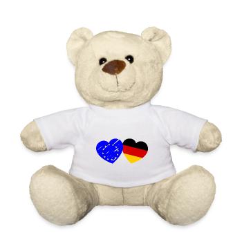L’amour européen - Nounours - blanc - Devant