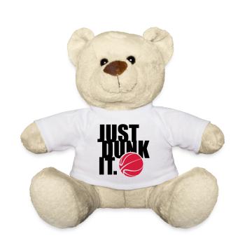 DUNK JUSTE - Nounours - blanc - Devant