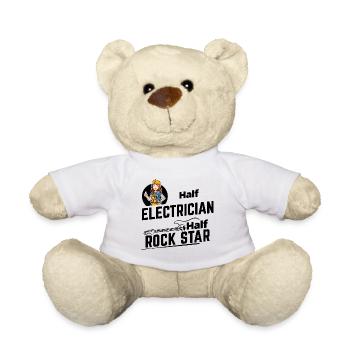Elektrikerin - Half Rock Star - Teddy - Weiß - Vorne