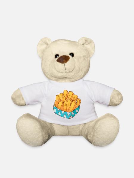 Frites frites - Nounours - blanc