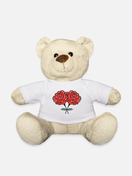 rosen blumen - Teddy - Weiß