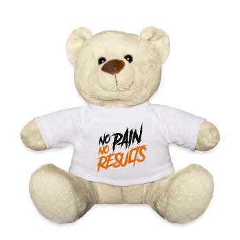 No pain No success - Teddy Bear - white - Front