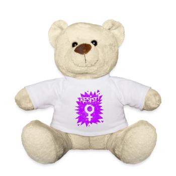 Resist Feminist Frauenrechte - Teddy - Weiß - Vorne