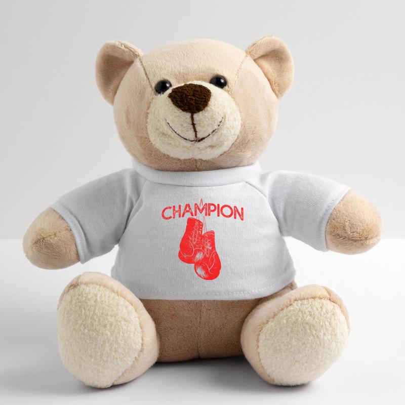 Boxen Sieger Spruch Boxhandschuhe Teddy