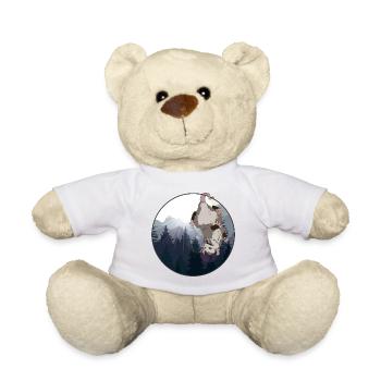 Awesome Possum - Teddy Bear - white - Front