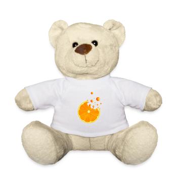 Savoureuse orange aux agrumes - Nounours - blanc - Devant