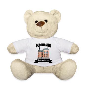 Ville natale d'Oldenburg - Nounours - blanc - Devant