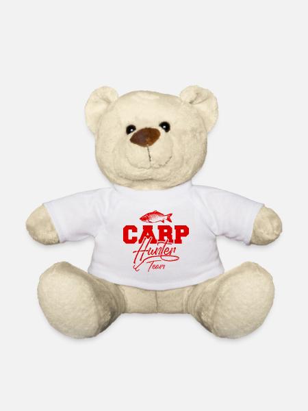 Carp fishing fishing team - Teddy Bear - white
