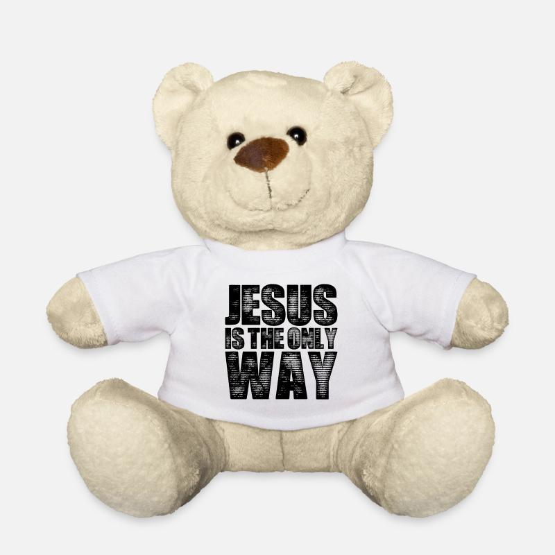 Jesus Christus Glaube - Teddy - Weiß