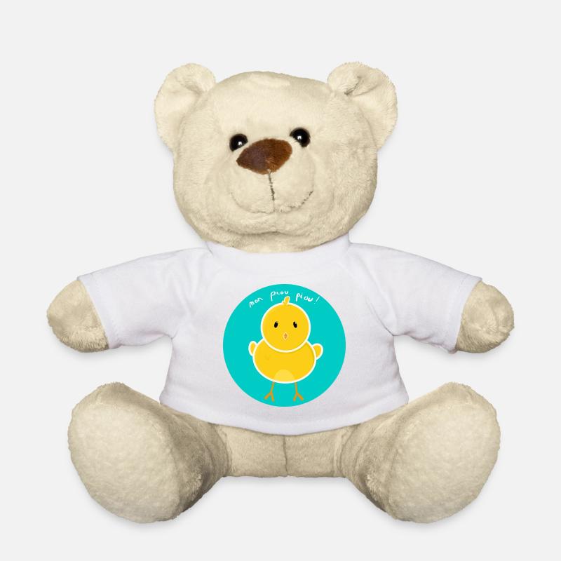 Mon piou piou ! - Nounours - blanc