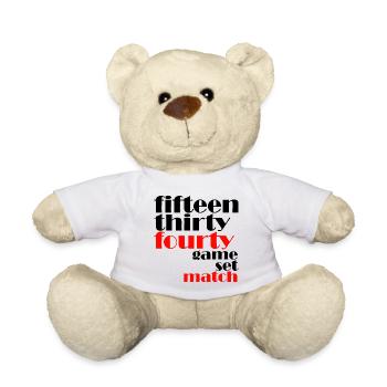 15 30 40 jeu noir - Nounours - blanc - Devant