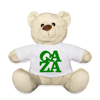Gaza - Nounours - blanc - Devant