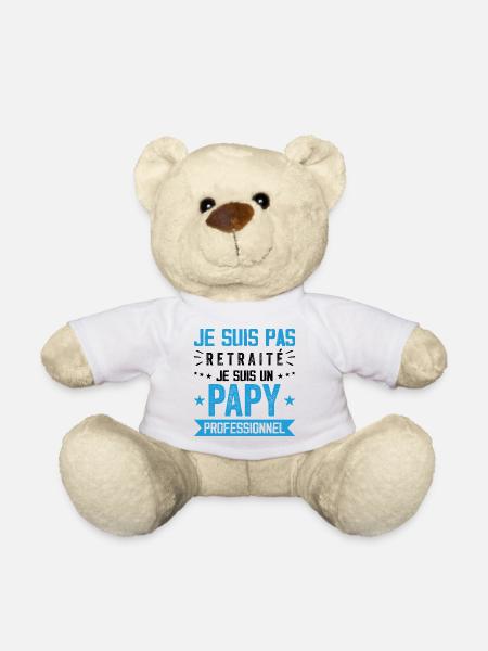 Nicht Retreat Opa Professional Opa Geschenk - Teddy - Weiß