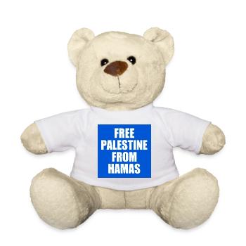 Free palestine - Teddy - Weiß - Vorne