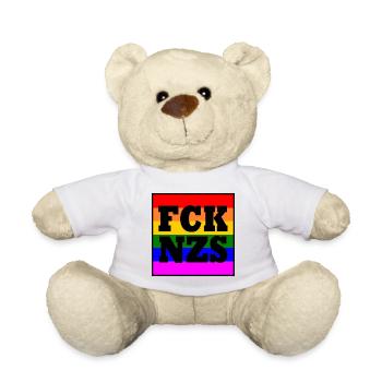 Fck afd - Teddy - Weiß - Vorne