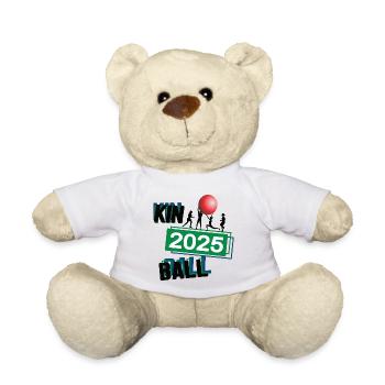 Kinball Spieler Team Turnier Mannschaft in 2025 - Teddy - Weiß - Vorne