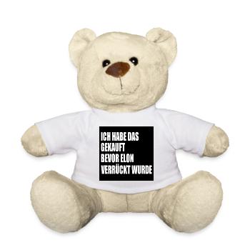 ich habe das gekauft bevor elon verrückt wurde - Teddy - Weiß - Vorne