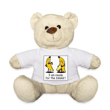 Reif für die Insel - Teddy - Weiß - Vorne