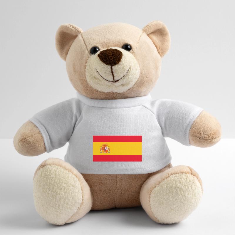 100% Spanish Spanish flag Teddy Bear