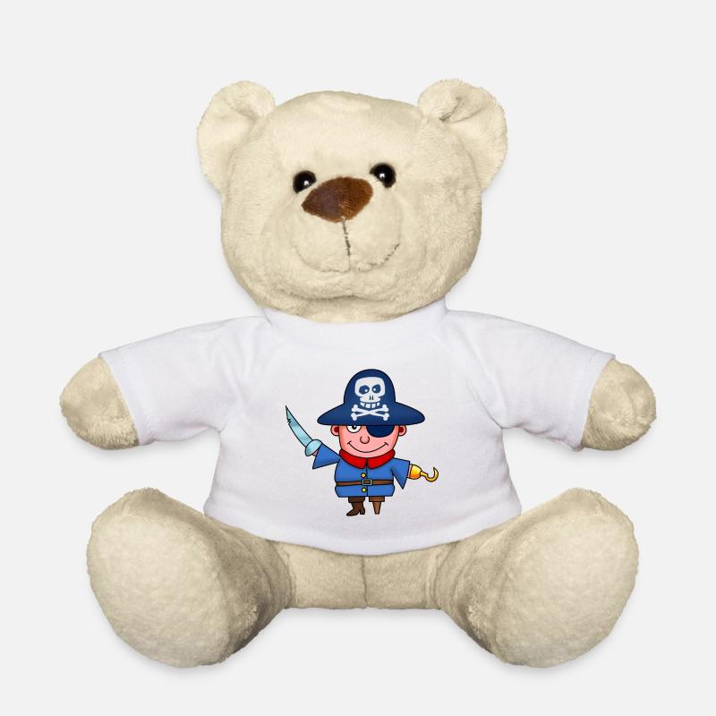 Pirate Captain - Nounours - blanc