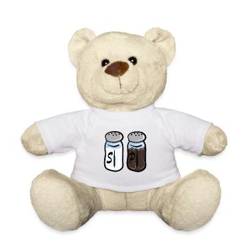 Salz und Pfeffer - Teddy - Weiß - Vorne