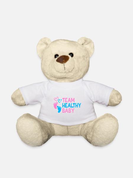 Team Healthy Baby Geschenk - Teddy - Weiß