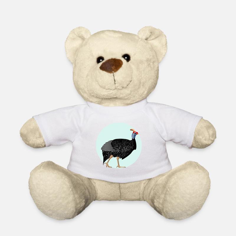 Pintade - Nounours - blanc