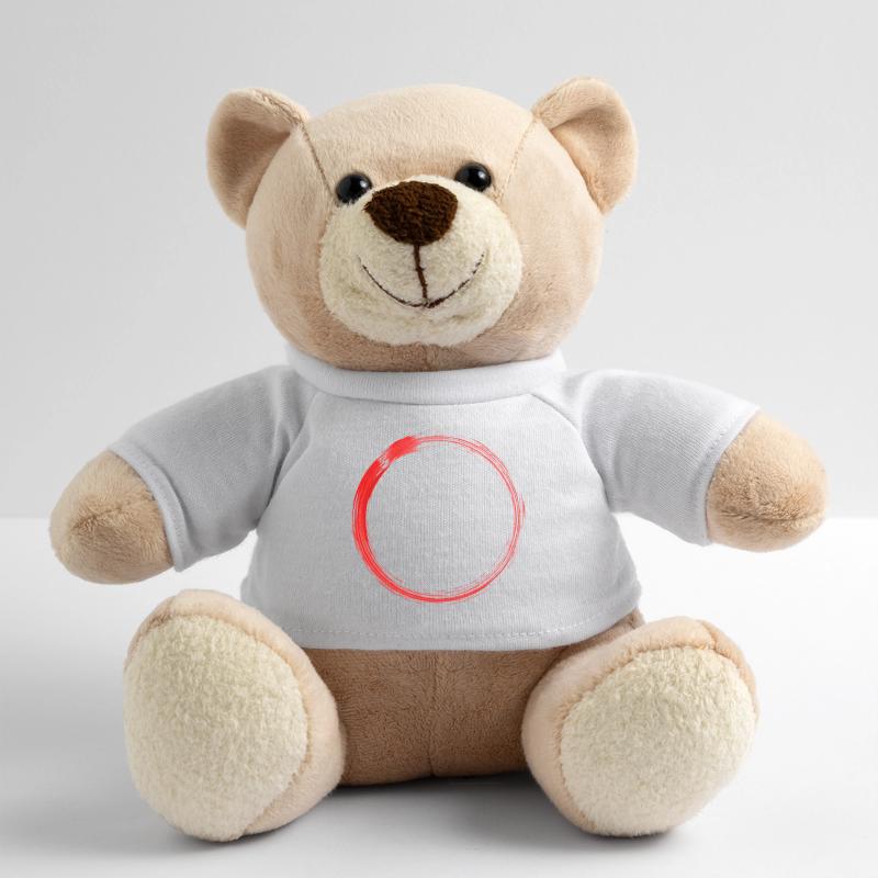 Red circle Teddy Bear