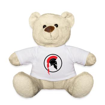 Sparte Mythologie grecque Spartiate Cadeau - Nounours - blanc - Devant