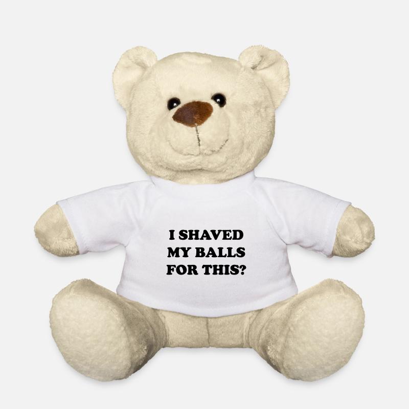 Funny saying cynical irony gift - Teddy Bear - white