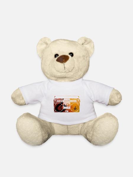 Musik Radio - Teddy - Weiß