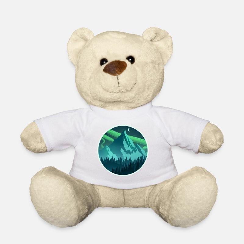 Nordic Mountain - Teddy Bear - white