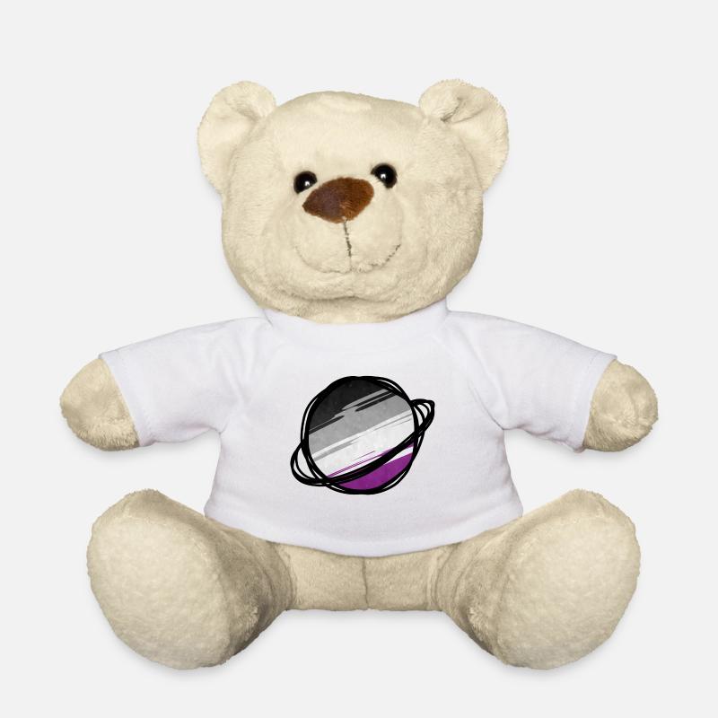 Asexueller Planet - Teddy - Weiß